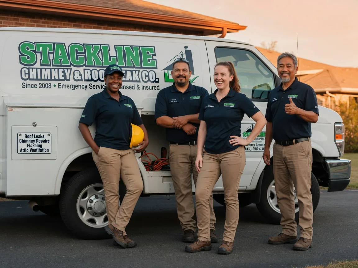 Chimney flashing repair company in Grasonville, MD